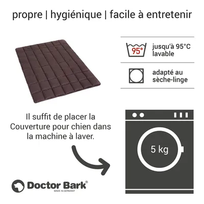 Couverture pour chiens portative Couverture pour chiens portative