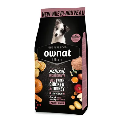 OWNAT  Chien Ultra Medium Junior  12kg OWNAT  Chien Ultra Medium Junior  12kg