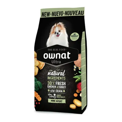 Ownat Croquettes pour chien Ultra Mini Adult