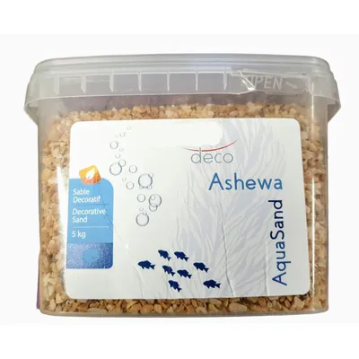 animallparadise - Gravier décoratif 2-3 mm jaune Ashewa aquaSand 5 kg