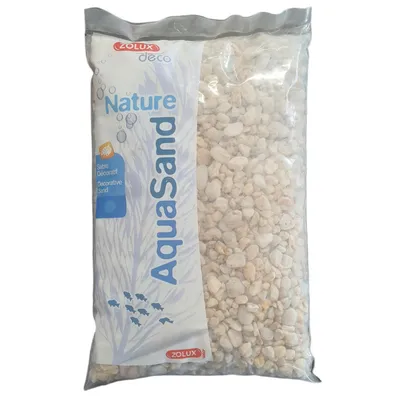Gravier décoratif jaune d'environ 8/12 mm aquasand naturel 4.5 kg