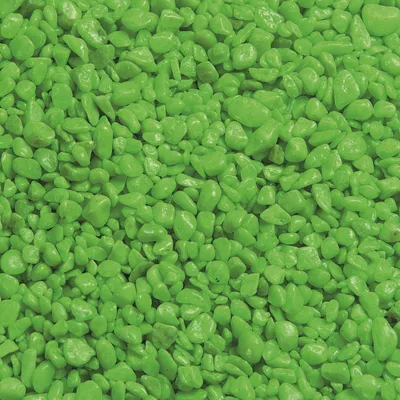 Gravier Néon vert 1 kg pour aquarium