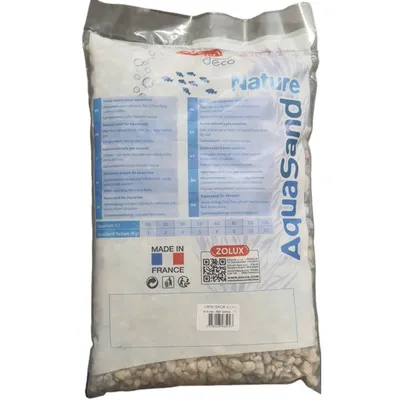 Gravier décoratif gris d'environ 8-16mm aquasand de 4.5 kg