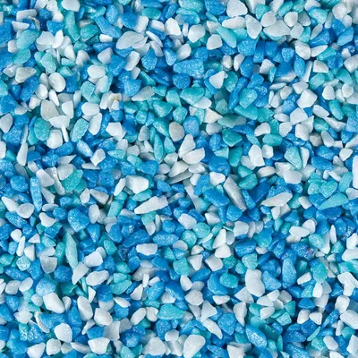 Gravier Gruzo Bleu gris 6- 8 mm 1 kg pour aquarium