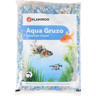 Gravier Gruzo Bleu gris 6- 8 mm 1 kg pour aquarium Gravier Gruzo Bleu gris 6- 8 mm 1 kg pour aquarium