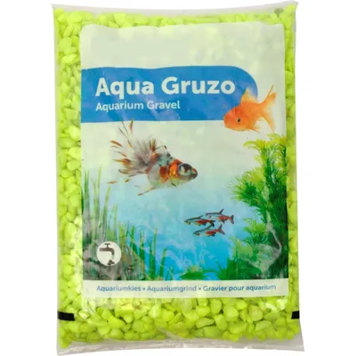 animallparadise - Gravier Neon jaune 1 kg pour aquarium.