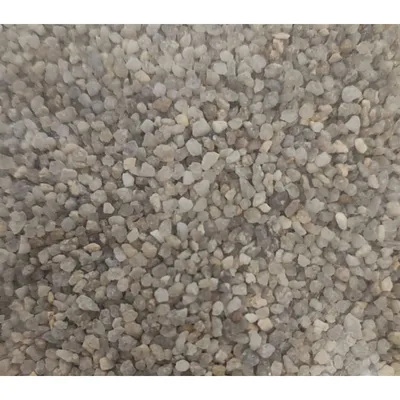 Sol décoratif 1.5-2.5 mm naturel quartz moyen AquaSand 1kg pour aquarium