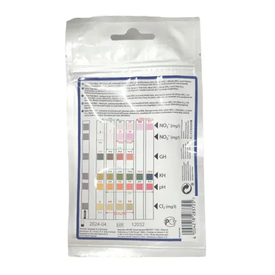 10 bandelettes, Test 6 en 1pour aquarium 10 bandelettes, Test 6 en 1pour aquarium