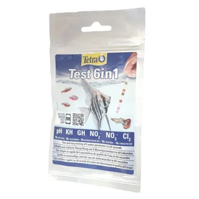10 bandelettes, Test 6 en 1pour aquarium 10 bandelettes, Test 6 en 1pour aquarium