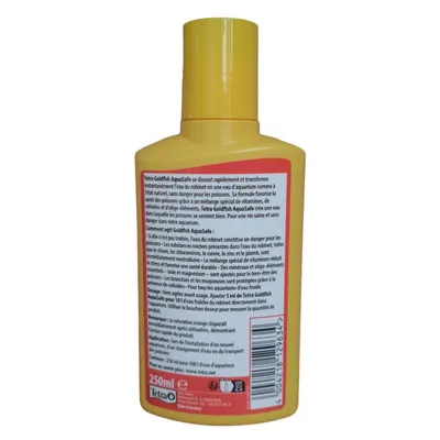 GoldFish AquaSafe conditionneur d'eau pour aquarium 250ML