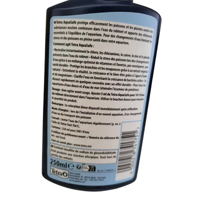AquaSafe Conditionneur d'Eau 250ML AquaSafe Conditionneur d'Eau 250ML