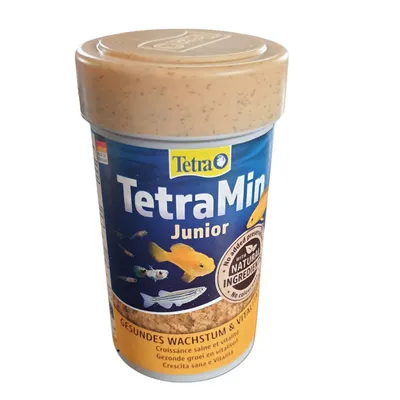 Tetra Min Junior alimentation pour poissons tropicaux en flocon 30g/100ml