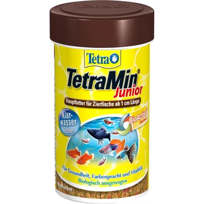 Tetra Min Junior alimentation pour poissons tropicaux en flocon 30g/100ml