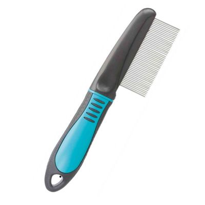 Peigne, adoucit le pelage dents fines longueur 22cm chien