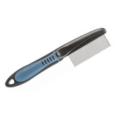 Peigne, adoucit le pelage dents fines longueur 22cm chien