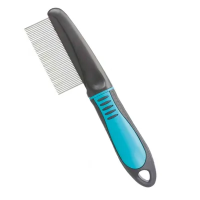 Peigne, adoucit le pelage dents fines longueur 22cm chien
