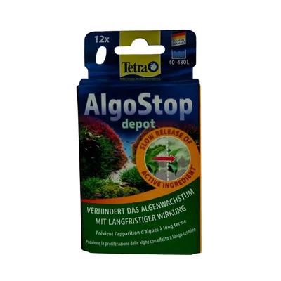 Algostop depot anti algues 12 comprimés pour aquarium