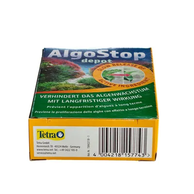 Algostop depot anti algues 12 comprimés pour aquarium