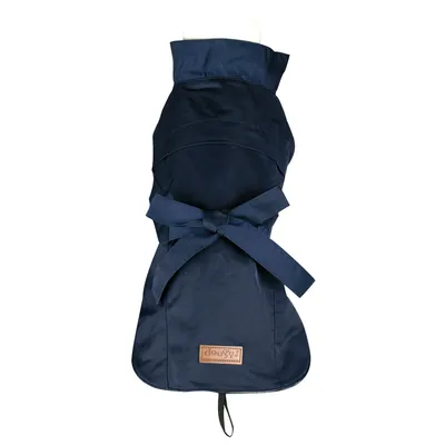 DOOGY CLASSIC Imper Trenchy Bleu Marine Taille : T25