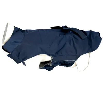 DOOGY CLASSIC Imper Trenchy Bleu Marine Taille : T25