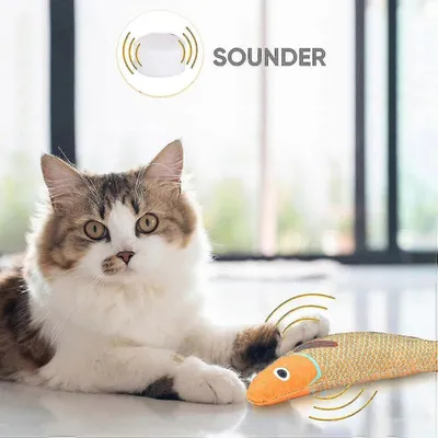 MCBOSON Jouet pour chat à l'herbe à chat 3 pièces