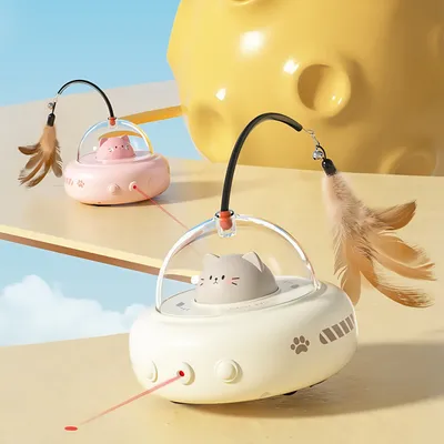 Jouet pour chat - Animal interactif - Autospin