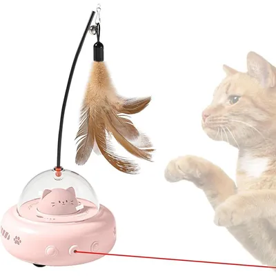 Katzenspielzeug – Interaktives Haustier – Drehfunktion