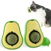 MCBOSON Boules herbe à chat, forme avocat pour chat