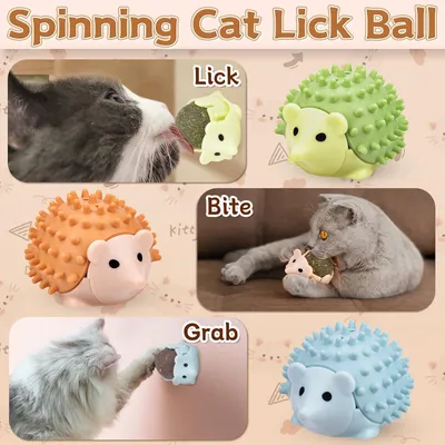 MCBOSON 3 PièCes Katzenmint Balls Jouet pour Chat