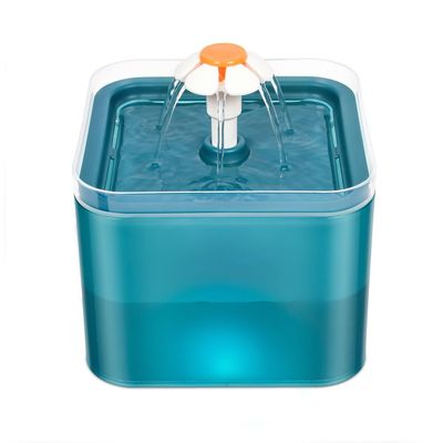 MCBOSON Fontaine à eau automatique pour chat avec lumière LED