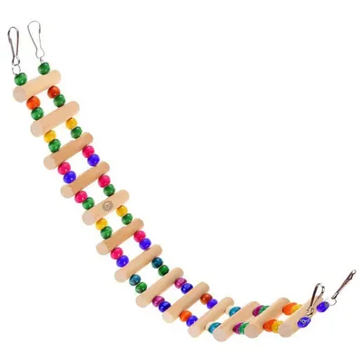 MCBOSON  Balançoire en bois pour oiseaux