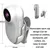 MCBOSON Collier de caméra HD 1080p pour chat et chien