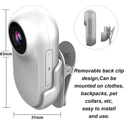 MCBOSON 1080p HD Kamerahalsband für Katzen und Hunde MCBOSON 1080p HD Kamerahalsband für Katzen und Hunde