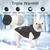 MCBOSON Abrigo impermeable de invierno para perros con arnés. MCBOSON Abrigo impermeable de invierno para perros con arnés.