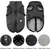 MCBOSON Abrigo impermeable de invierno para perros con arnés. MCBOSON Abrigo impermeable de invierno para perros con arnés.