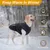 MCBOSON Wintermantel mit integriertem Geschirr, reflektierende Hundejacke