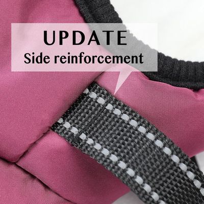 Manteau Hiver Chien Imperméable 2 en 1 avec Harnais 2XL