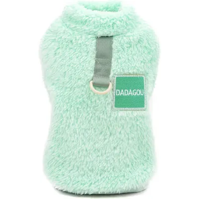MCBOSON Sherpa-Fleece-Hundepullover, Rollkragen mit D-Ring MCBOSON Sherpa-Fleece-Hundepullover, Rollkragen mit D-Ring