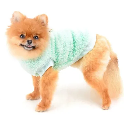 MCBOSON Sherpa-Fleece-Hundepullover, Rollkragen mit D-Ring MCBOSON Sherpa-Fleece-Hundepullover, Rollkragen mit D-Ring