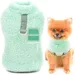 MCBOSON Sherpa-Fleece-Hundepullover, Rollkragen mit D-Ring