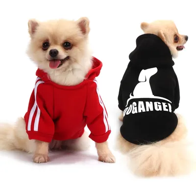 MCBOSON Hundemantel mit Kapuze für Chihuahuas, kleine Hunde MCBOSON Hundemantel mit Kapuze für Chihuahuas, kleine Hunde
