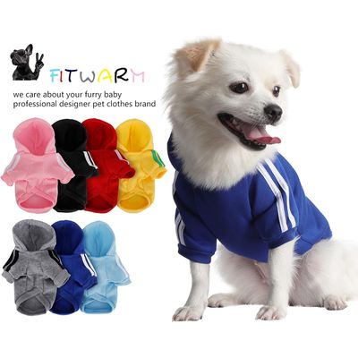MCBOSON Abrigo para perro con capucha, suéter para chihuahua, perro pequeño
