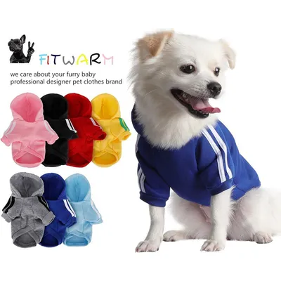 MCBOSON Hundemantel mit Kapuze für Chihuahuas, kleine Hunde MCBOSON Hundemantel mit Kapuze für Chihuahuas, kleine Hunde