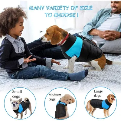MCBOSON Daunenjacke für Hunde, Winter, warm, Kleidung, Jacke, Weste MCBOSON Daunenjacke für Hunde, Winter, warm, Kleidung, Jacke, Weste