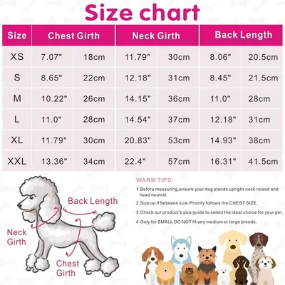 MCBOSON Hundepullover, warme Kleidung für Welpen und Katzen, XS MCBOSON Hundepullover, warme Kleidung für Welpen und Katzen, XS