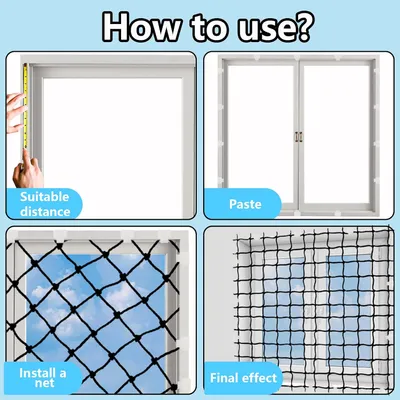 MCBOSON  Crochet fixe pour filet pour chat