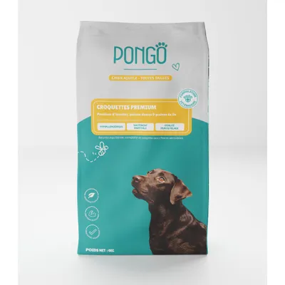 Pongo - Croquettes aux Insectes Sans Céréales pour Chien