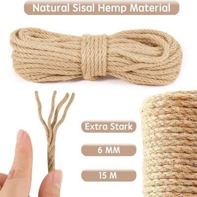 Corde en sisal – Polyvalente et résistante Corde en sisal – Polyvalente et résistante