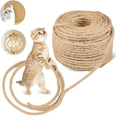 MCBOSON Cuerda de sisal de 15 m
