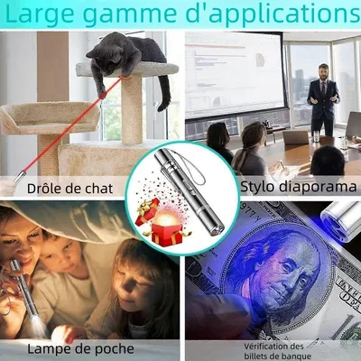 MCBOSON Jouet pour chat avec pointeur laser MCBOSON Jouet pour chat avec pointeur laser